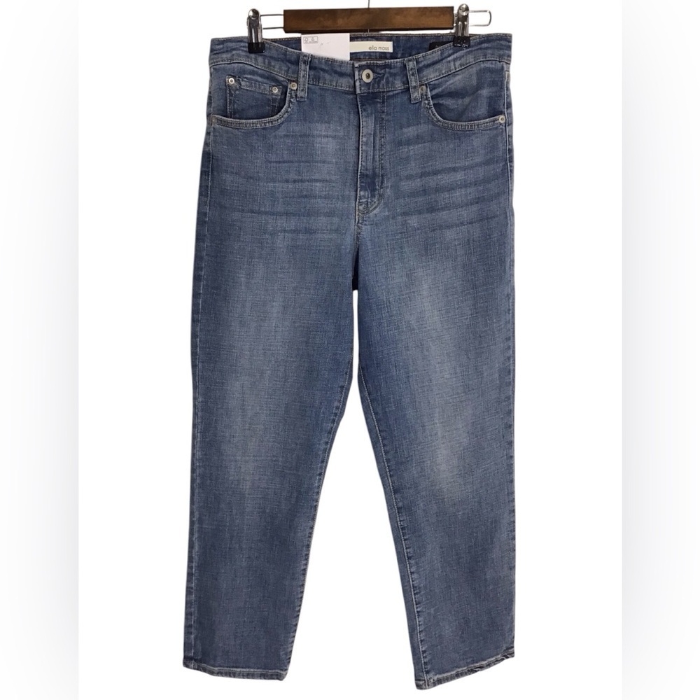 Ella Moss Anthropologie High Rise Slim Straight Ankle Jeans NWT
